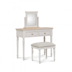 Chatsworth Dressing Table, Stool + Mirror